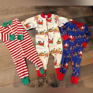 Hanna Andersson Christmas pajamas 9-18 months